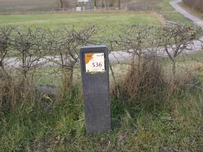 Dijkpaal in Deventer (Foto: Aafke de Wijk)