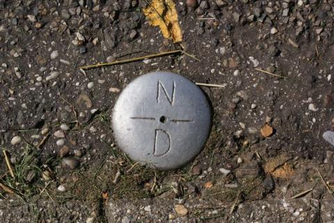N-D schildje (Foto: Hans Hermans)