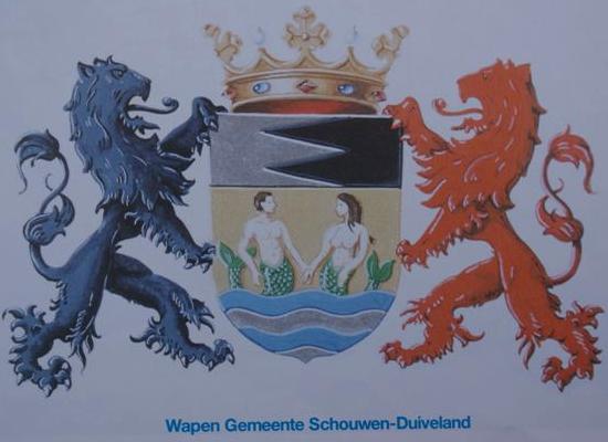 Wapen van Schouwen-Duiveland (Foto: Hans Hermans)