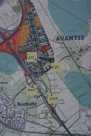Overzichtkaartje (Foto: Hans Hermans)