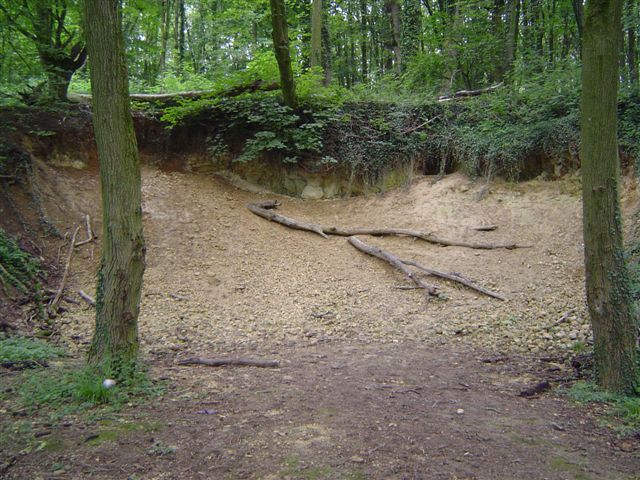 Kalkontsluiting in Heimansreservaat (Foto: Hans Hermans)