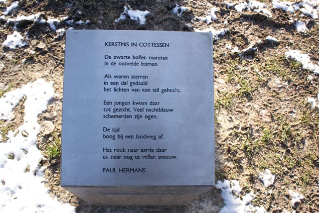 Gedicht (Foto: Hans Hermans)