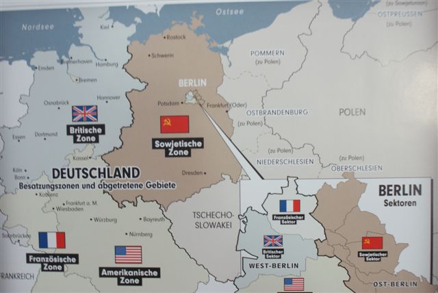 Overzichtskaart van Duitsland.