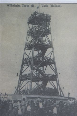 Zwart-wit foto van de opening 1905 (Collectie: Dolf Baltus)