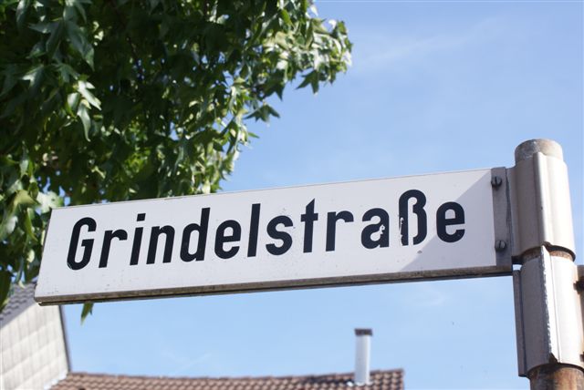 Grindelstrasse (straatbordje)