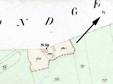 Kadastrale kaart uit 1832