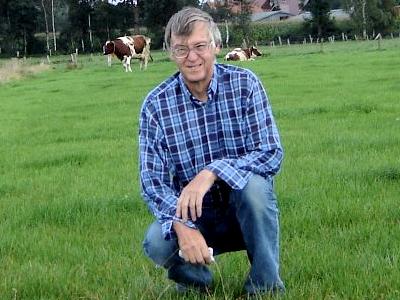 Arjen in het veld