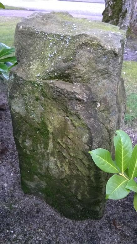 Paal bij Kloosterhaar Paal bij Kloosterhaar