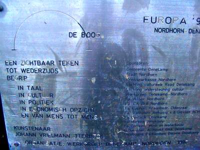 Plaquette in het Nederlands (dw)