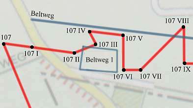 De ware loop van de grens