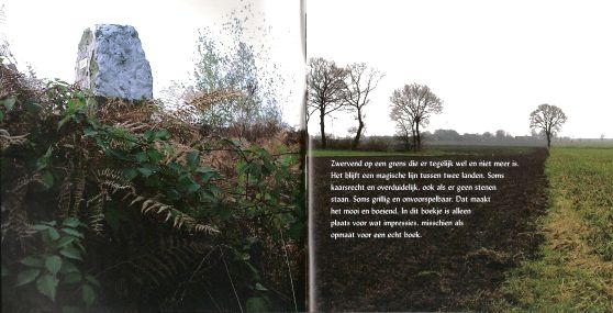 Twee pagina's van het boekje