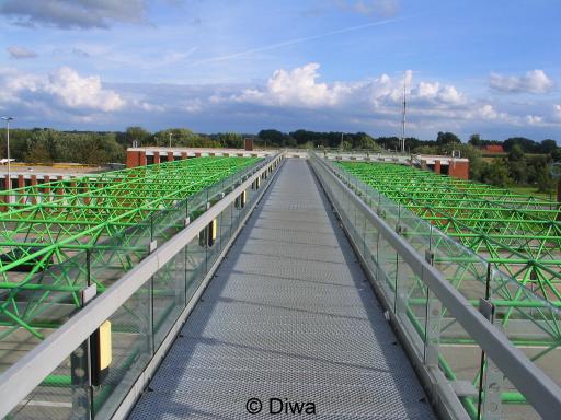 Mooi uitzicht vanaf de brug (Foto: Dick Waanders)